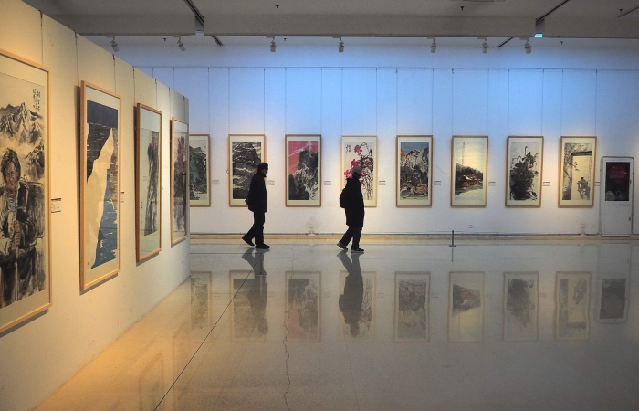 《第五届中国画双年展全国巡回展》下